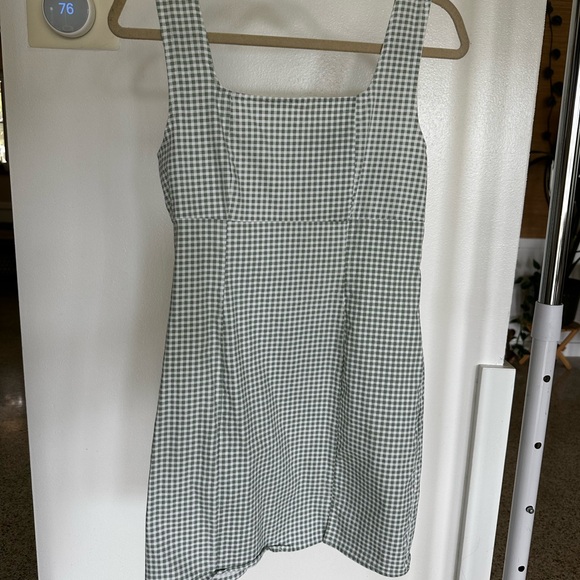 Green Checkered Dress - Picture 1 of 6